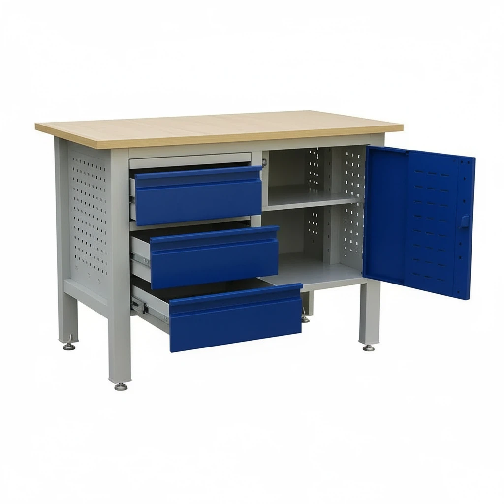 Workbench with Drawers